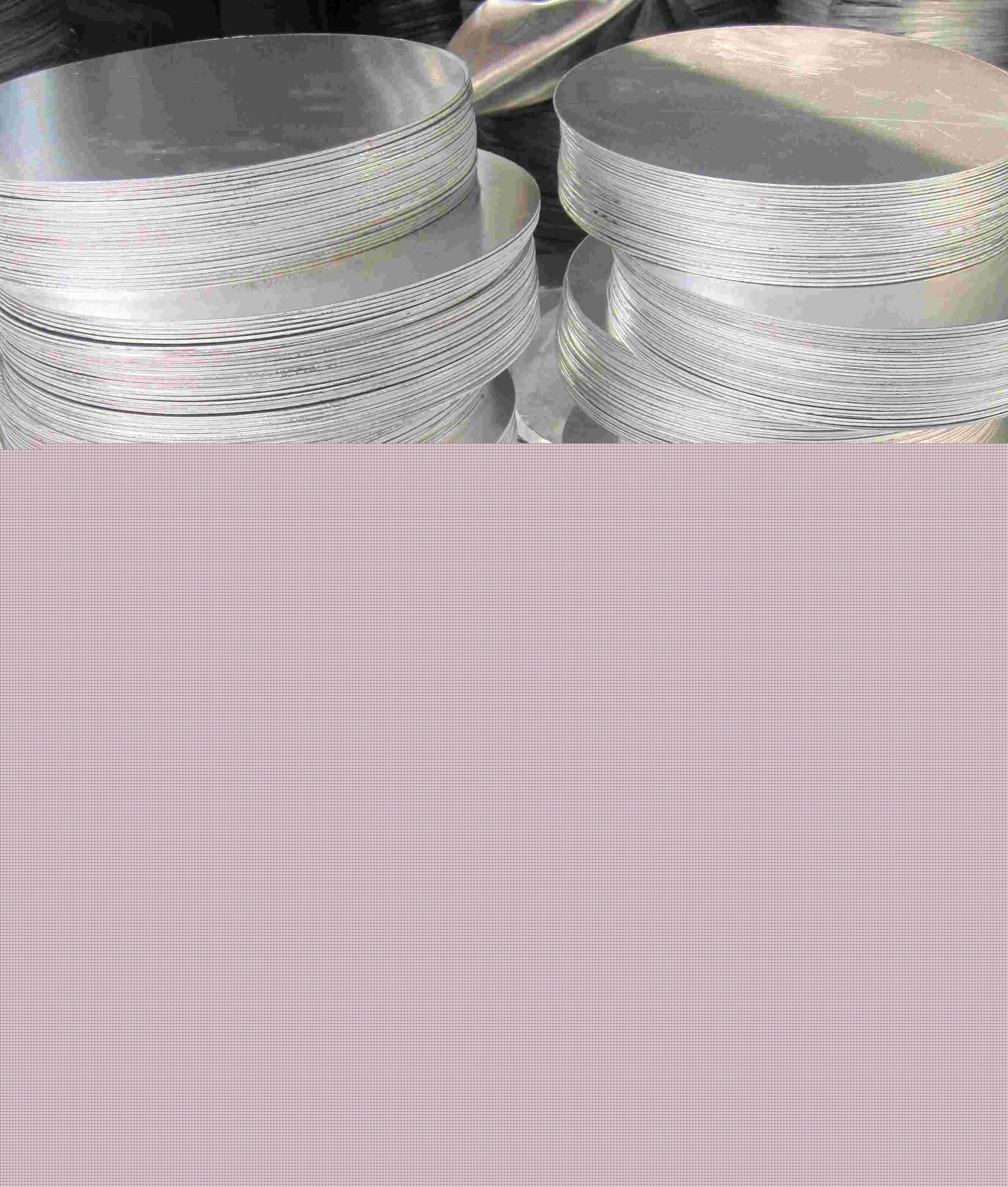 Aluminium circle